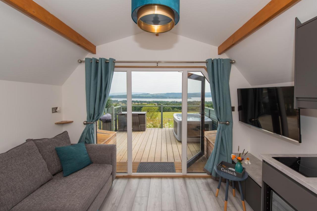 Bonnie Barns - Adults Only Luxury Lodges With Hot Tubs Luss Exterior photo